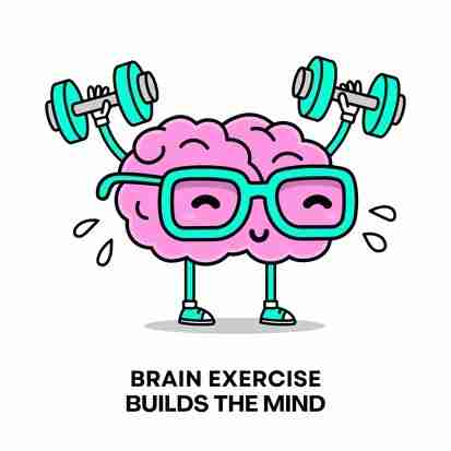 Brain exercise builds the mind